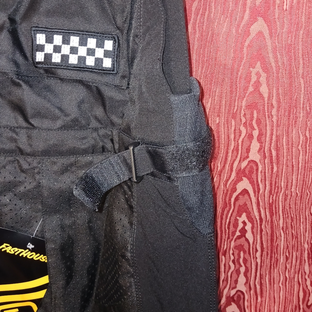 FASTHOUSE Motorall Black Speed Style Dirt Bike/Motorcycle Bib Racing Suit Sz 32 - Picture 12 of 16